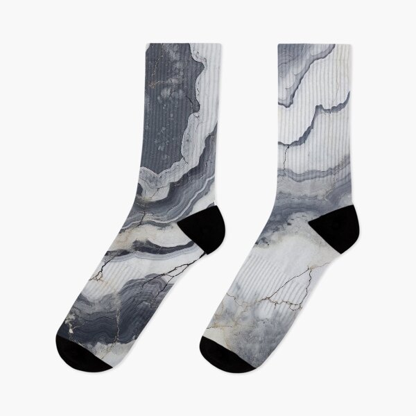 Item preview, Abstract Art Agate Stone Black Dark Grey Design designed and sold by fluffstuffgifts.