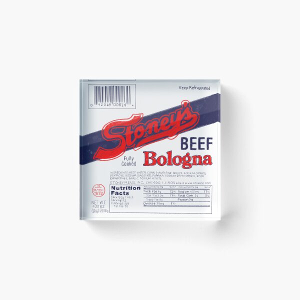 Item preview, Stoney's Bologna - Red Packaging - BEEF designed and sold by okaybut whatif.