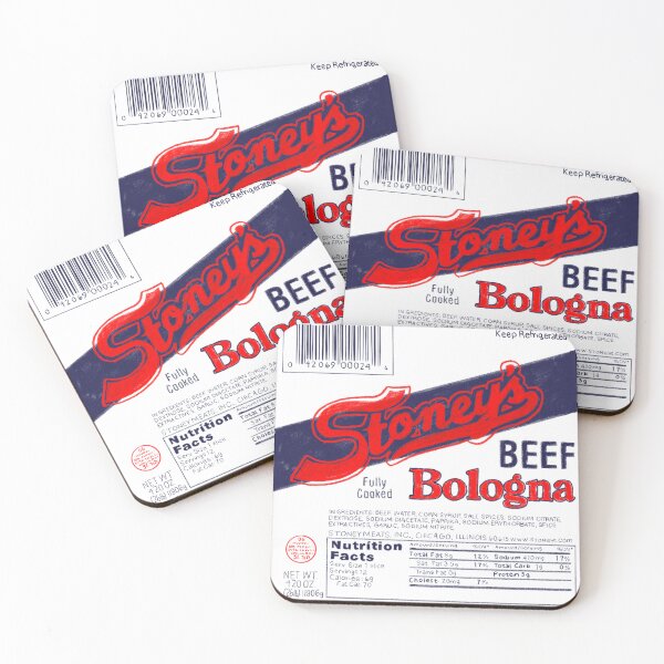 Item preview, Stoney's Bologna - Red Packaging - BEEF designed and sold by okaybut whatif.