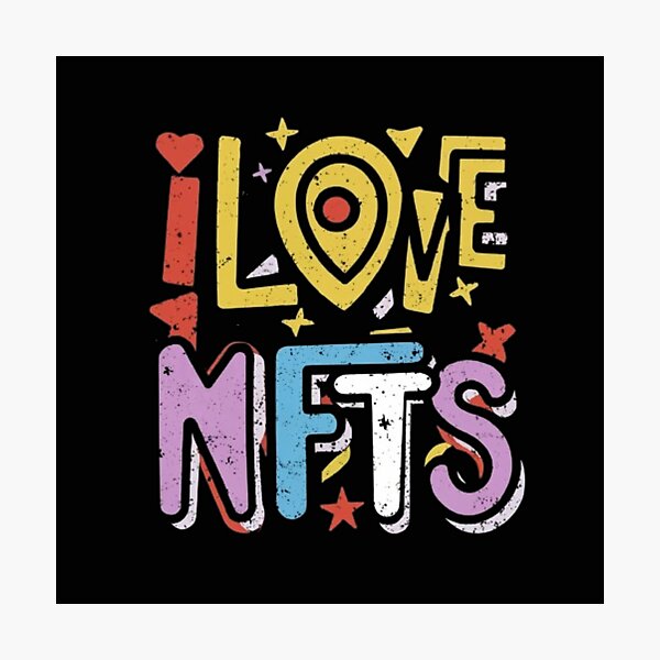 Item preview, I love NFTs designed and sold by The C.O.C Store.