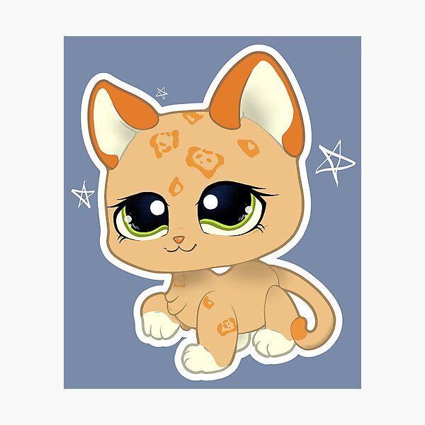 Item preview, lps littlest pet shop cat designed and sold by StabbyCatto.
