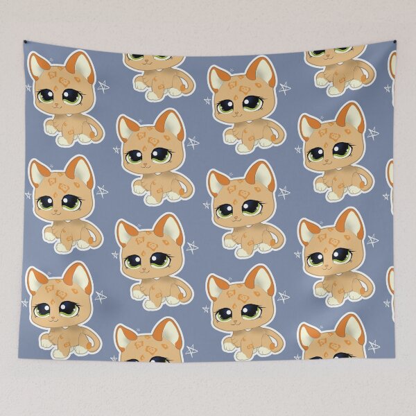 Item preview, lps littlest pet shop cat designed and sold by StabbyCatto.