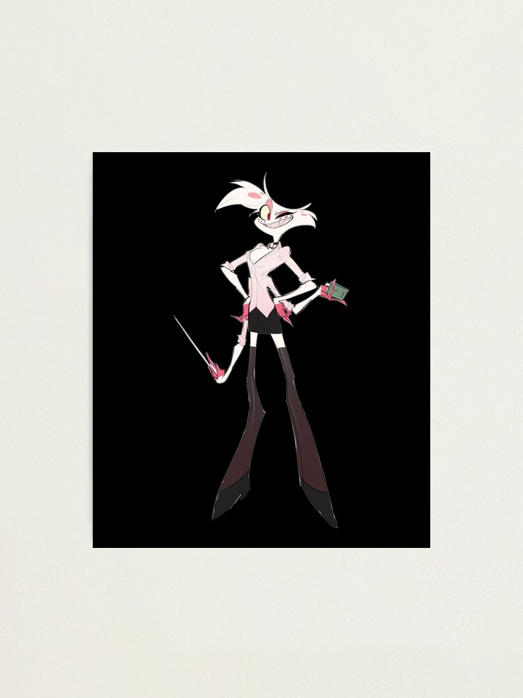 Hazbinhotel ANGELDUST 8×10in サイン入りプリント Angel Dust Hazbin