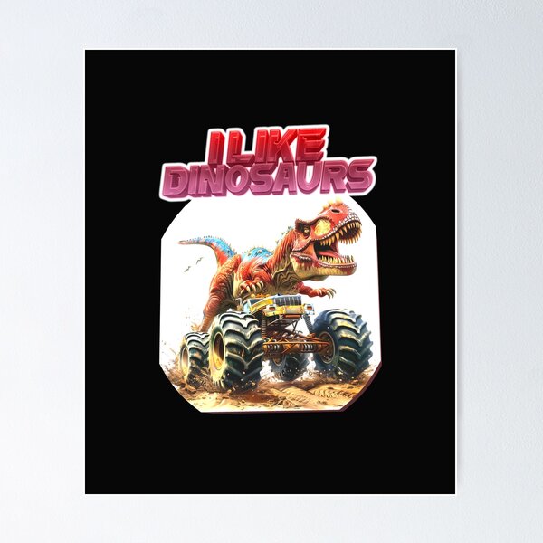 Item preview, I Like Dinosaurs designed and sold by DinoAndOther.