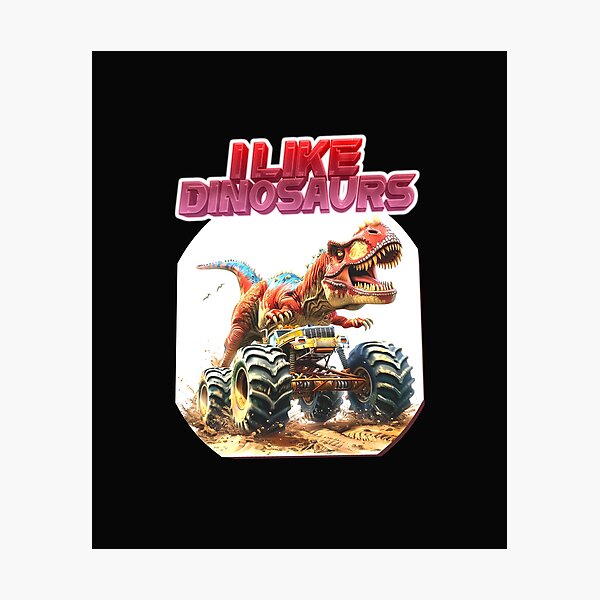 Item preview, I Like Dinosaurs designed and sold by DinoAndOther.