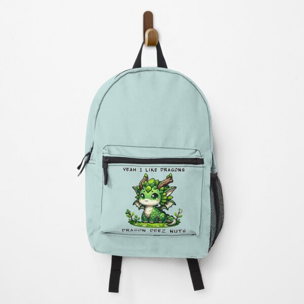 Item preview, Yeah I like dragons, Dragon Deez Nuts - Green Forrest Dragon designed and sold by TD-Humor.