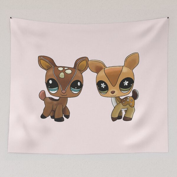 Item preview, LPS Deer #2499 and #634 designed and sold by daniasdesigns.