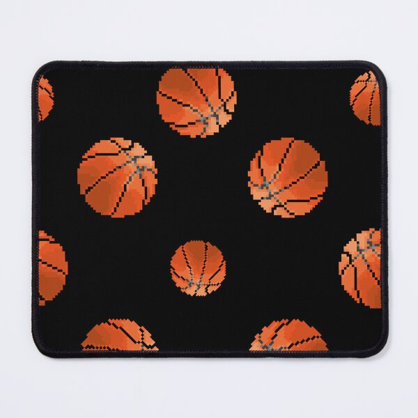 Item preview, Pixel Basketball Pattern (black) designed and sold by D-Vogt-Grafik.