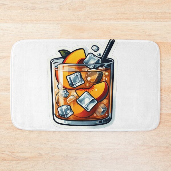 Item preview,  iced peach tea with peach designed and sold by Expressions-Sel.