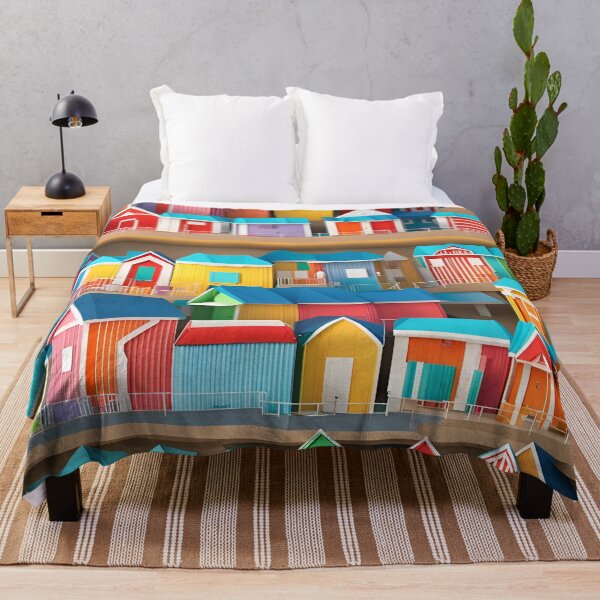 Item preview, Origami Art - Seaside Serenity: Beach Huts by the Coastal Horizon designed and sold by ArtfulFolds.