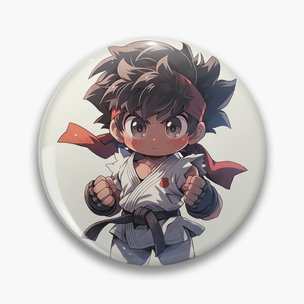 Item preview, chibi fighter character designed and sold by letsvg.