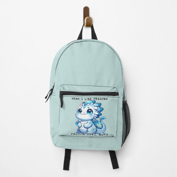 Item preview, Yeah I like dragons, Dragon Deez Nuts - Light Blue Ice Dragon designed and sold by TD-Humor.