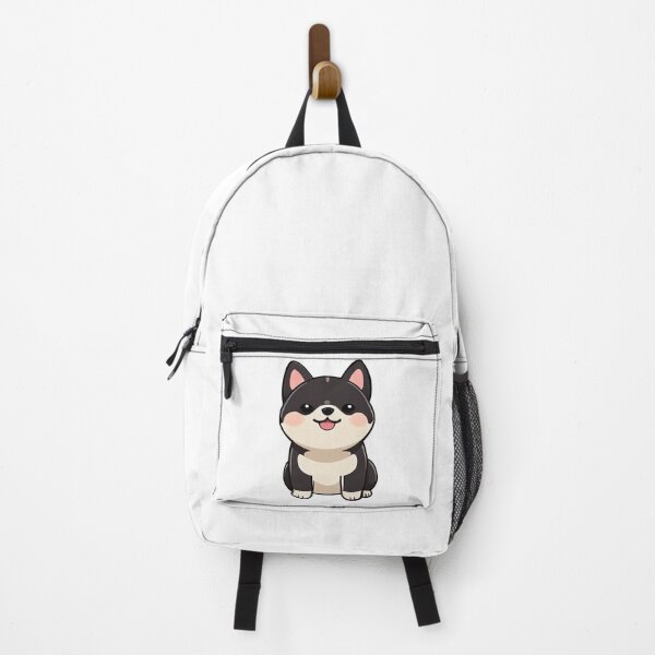Item preview, Cute kawaii Black Shiba Inu designed and sold by PowesomePets.