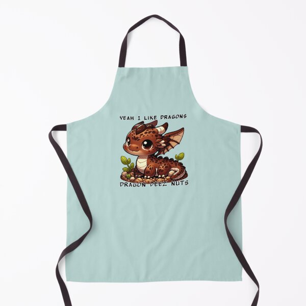 Item preview, Yeah I like dragons, Dragon Deez Nuts - Brown Earth Dragon designed and sold by TD-Humor.