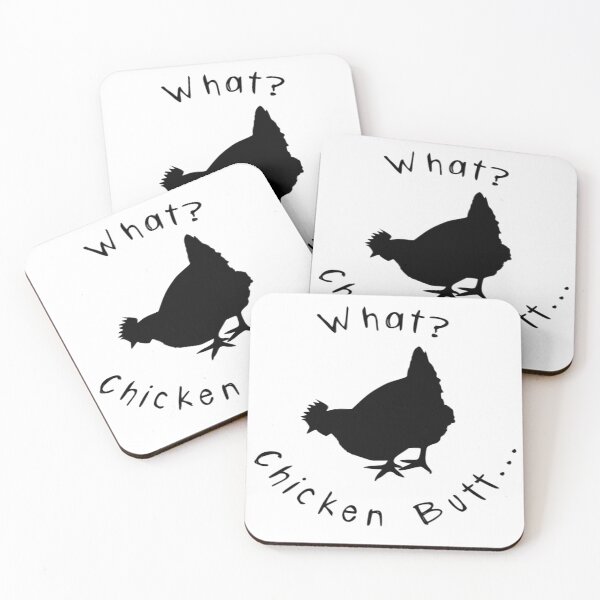 Item preview, What? Chicken Butt...! designed and sold by Creation Station Boutique USA.
