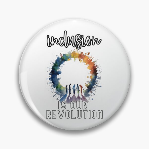 Item preview, "Inclusion is our Revolution" Embracing Diversity designed and sold by MillennialVibe.