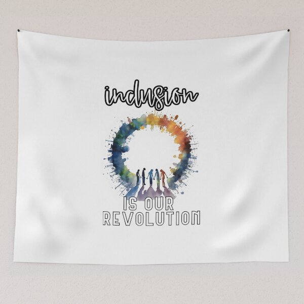 Item preview, "Inclusion is our Revolution" Embracing Diversity designed and sold by MillennialVibe.