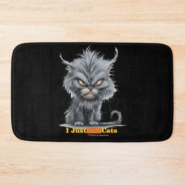 Item preview, I just love/hate cats 3 is funny ,sarcastic graphic idea for cat lovers/haters :) designed and sold by TomVtX.