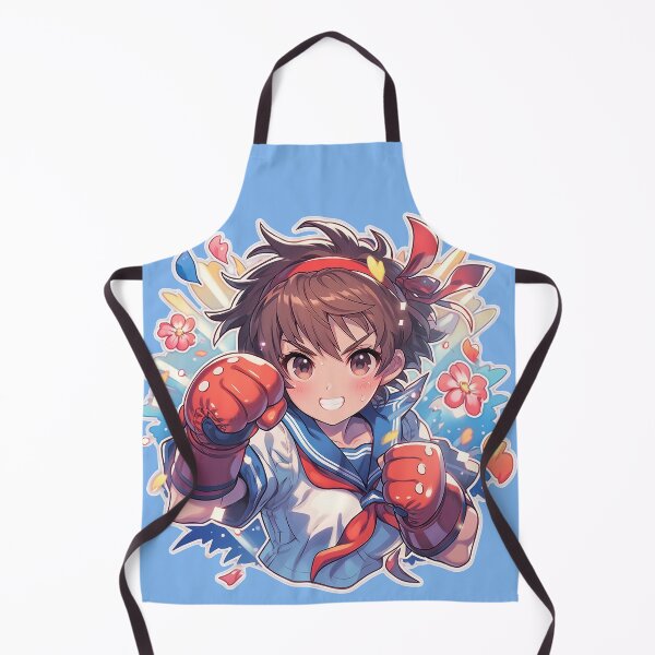 Item preview, chibi sakura fighter designed and sold by letsvg.