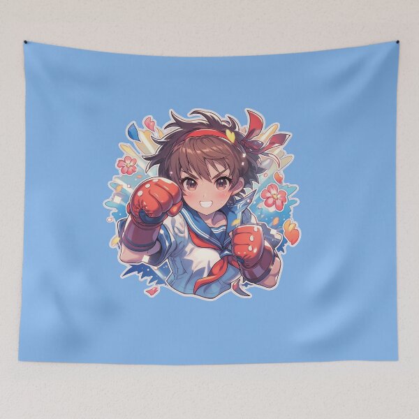Item preview, chibi sakura fighter  designed and sold by letsvg.