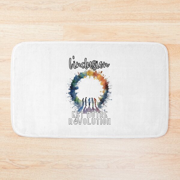 Item preview, "L'inclusion est notre revolution / Inclusion is our Revolution" Embracing Diversity - french designed and sold by MillennialVibe.