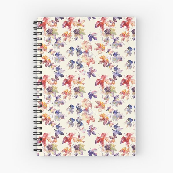 Item preview, Wet Autumn Leaf Pastel Pattern designed and sold by DreamBackDrops.