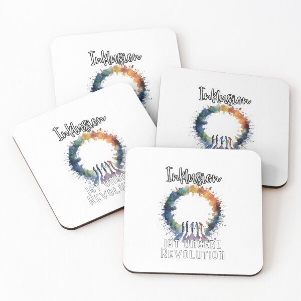 Item preview, "Inklusion ist unsere Revolution / Inclusion is our Revolution" Embracing Diversity - German / Deutsch designed and sold by MillennialVibe.