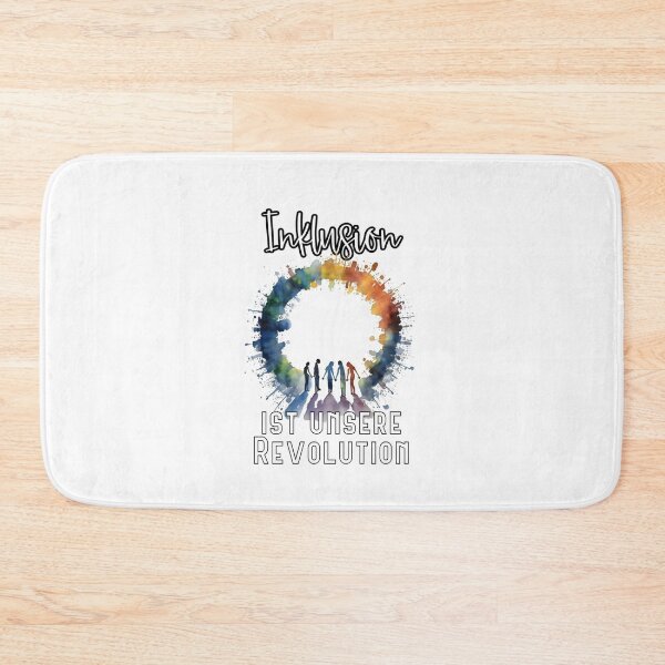 Item preview, "Inklusion ist unsere Revolution / Inclusion is our Revolution" Embracing Diversity - German / Deutsch designed and sold by MillennialVibe.