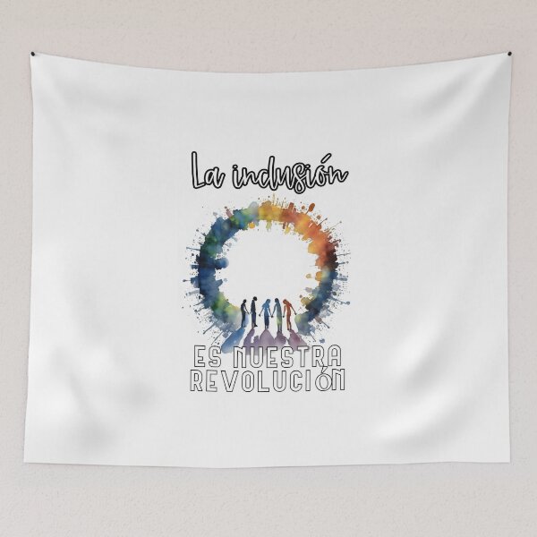 Item preview, "La inclusión es nuestra revolución / Inclusion is our Revolution" Abrazando la Diversidad - Español / Español designed and sold by MillennialVibe.