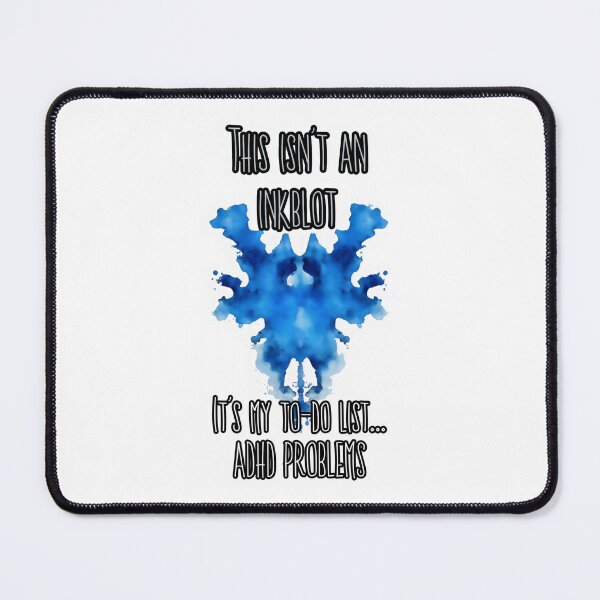 Item preview, ADHD Inkblot Agenda: Embracing Neurodiversity designed and sold by MillennialVibe.