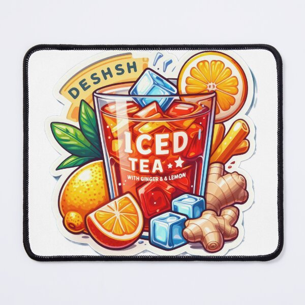 Item preview,  iced ginger tea with ginger designed and sold by Expressions-Sel.
