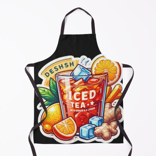 Item preview, iced ginger tea with ginger designed and sold by Expressions-Sel.