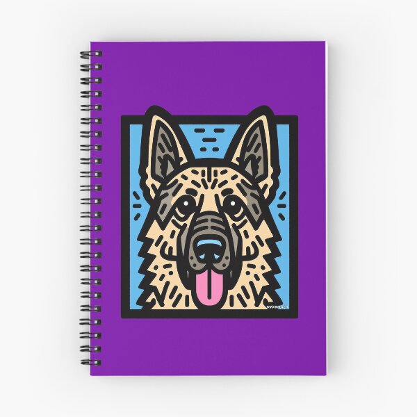 Item preview, German Shepherd Pop Art designed and sold by FunnehGacha.