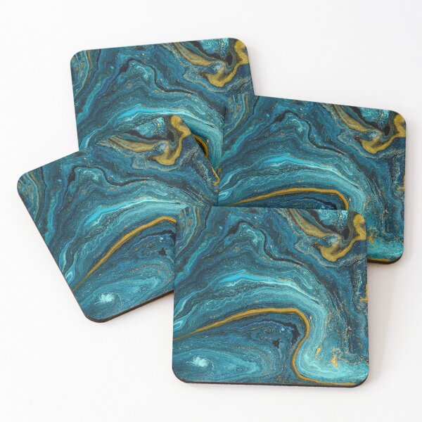 Item preview, Blue and Gold marble design  designed and sold by Jordananne11.