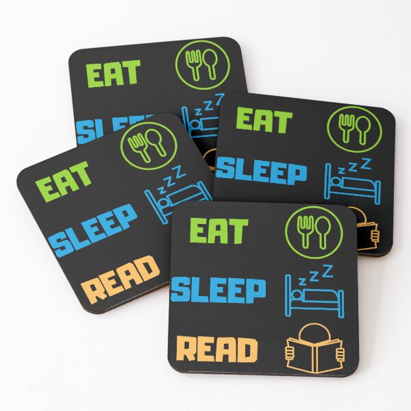 Item preview, Eat Sleep Read designed and sold by MG-MagicGallery.