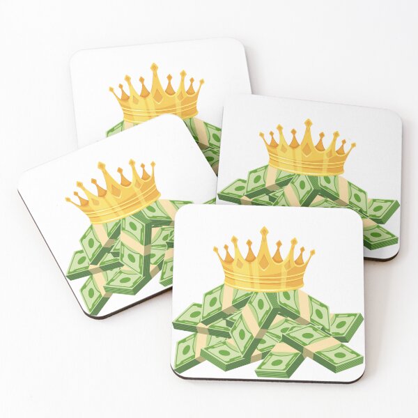 Item preview, Camisa Cash is King, Cash is King Pegatina designed and sold by CloverAnnie.