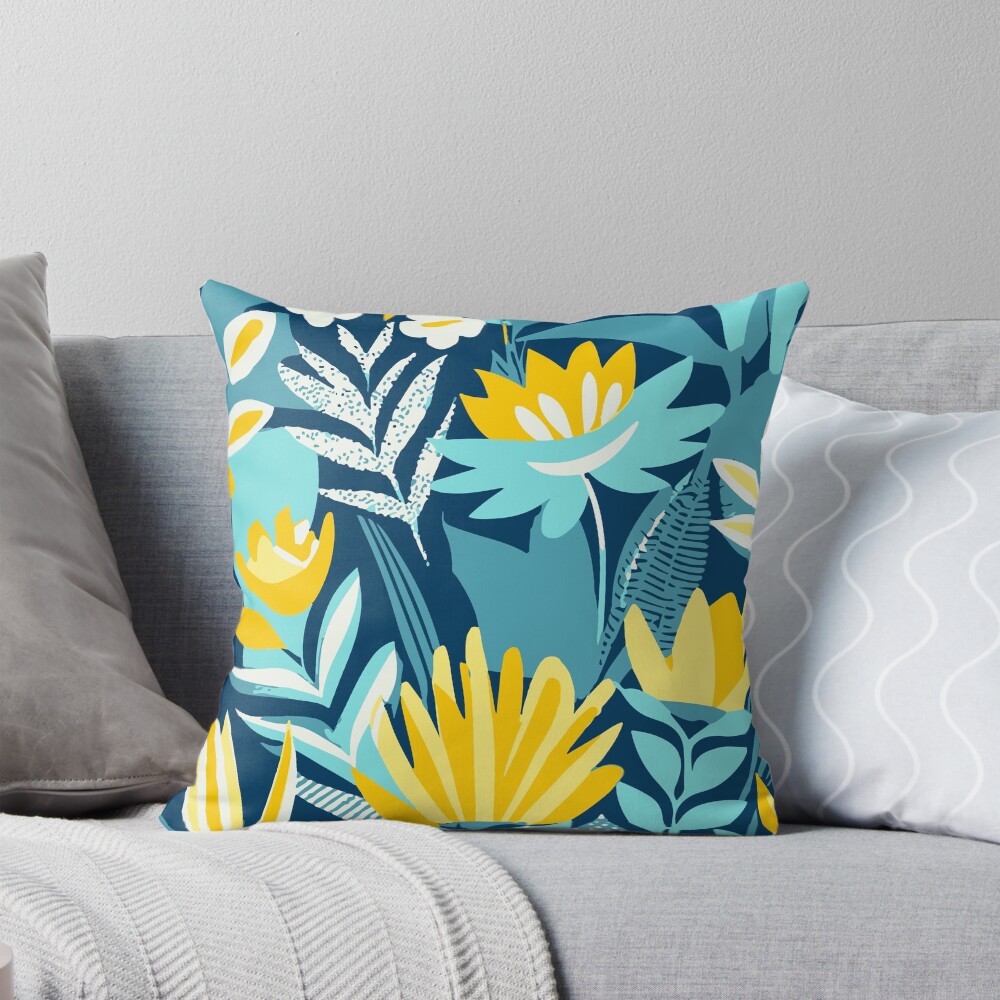 Item preview, Throw Pillow designed and sold by timegraf.
