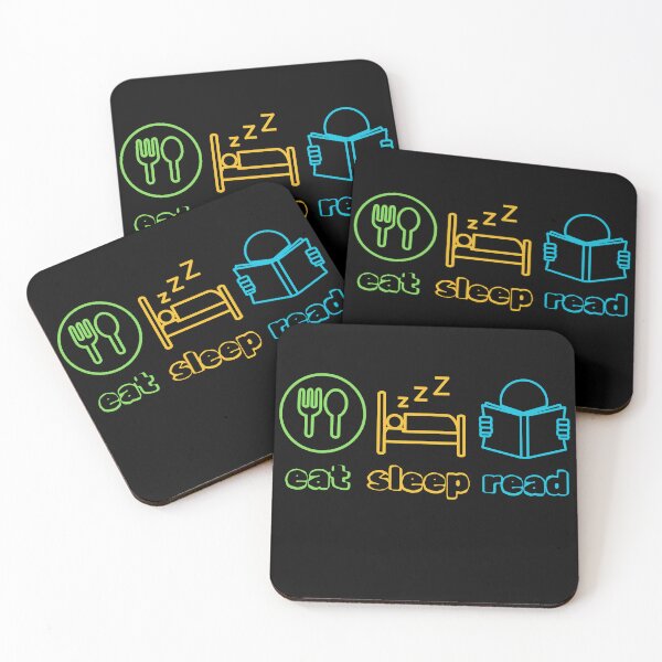 Item preview, Eat Sleep Read designed and sold by MG-MagicGallery.