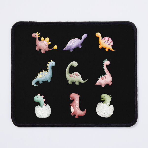 Item preview, Colorful Cute Dino Set - Dinosaur Lovers Gift designed and sold by patternjp.