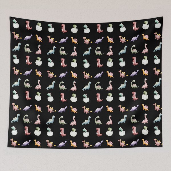 Item preview, Colorful Cute Dino Set - Dinosaur Lovers Gift designed and sold by patternjp.