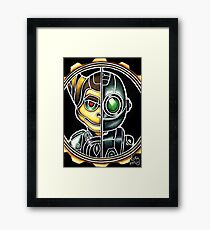 Metallic Ratchet And Clank Framed Print