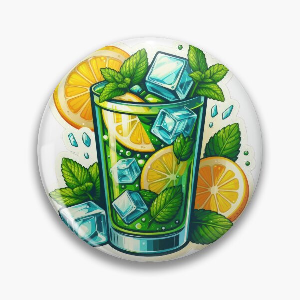Item preview, iced mint tea with mint designed and sold by Expressions-Sel.
