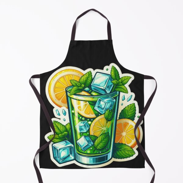 Item preview, iced mint tea with mint designed and sold by Expressions-Sel.
