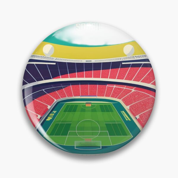 Item preview, Pop art football pitch designed and sold by FilipJankesoo.