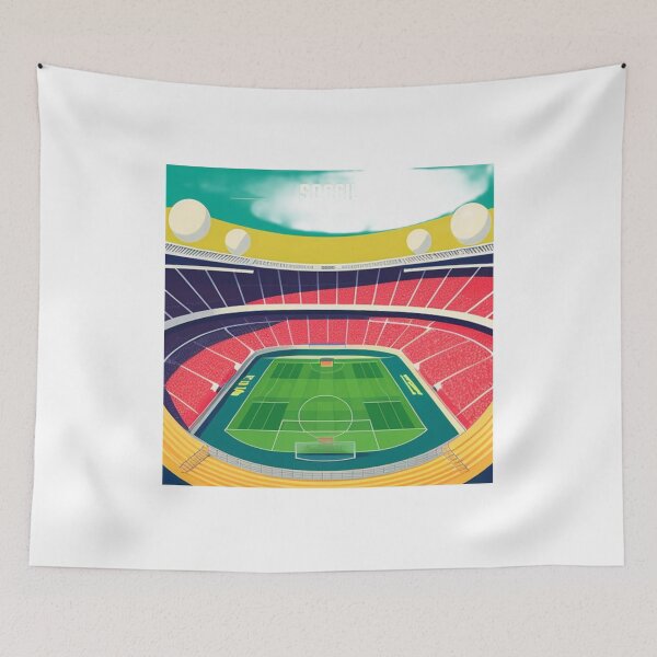 Item preview, Pop art football pitch designed and sold by FilipJankesoo.