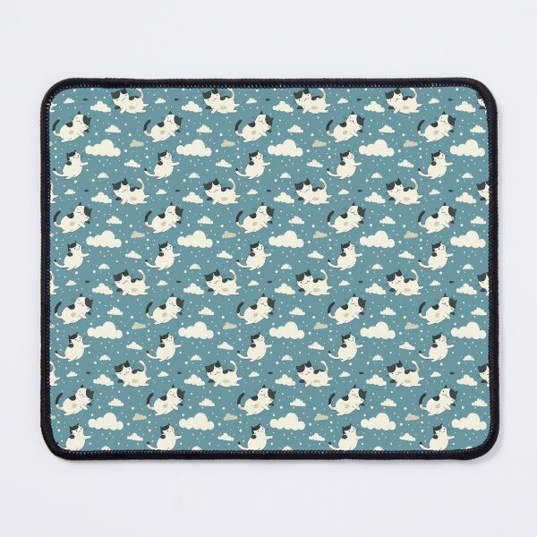 Item preview, Cats Falling From The Snowy Sky Pattern designed and sold by DreamBackDrops.