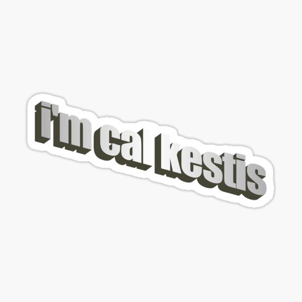 i'm cal kestis Sticker