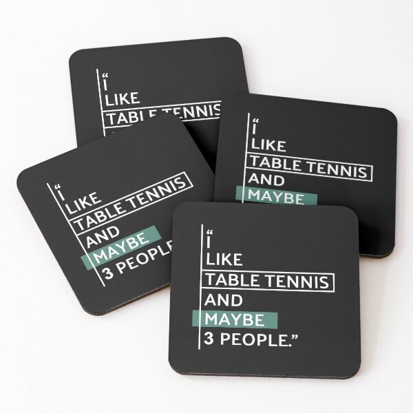 Item preview, I Like Table Tennis designed and sold by MaryAller.