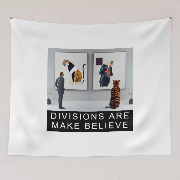 Item preview, Illusory Divisions: Abstract Reflections designed and sold by MillennialVibe.