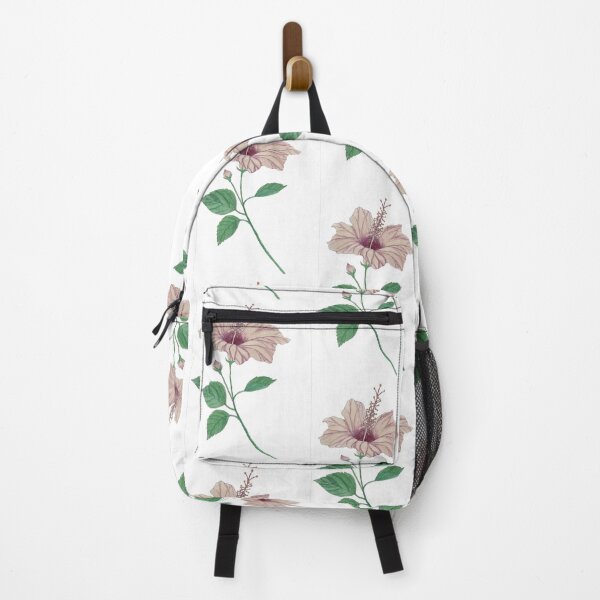 Item preview, Single pink hibiscus flower in watercolour. designed and sold by esvb.